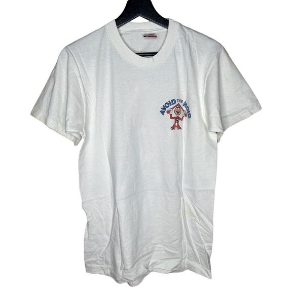 Vintage 80s Domino’s Pizza Promo Shirt Avoid The Noid Medium - Picture 4 of 8